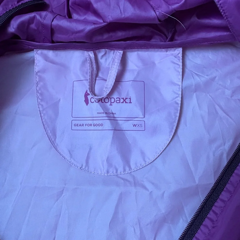 Cotopaxi Teca half zip lightweight hooded windbreaker, colour block, sz XS - Picture 4 of 8